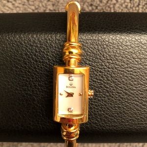 Bulova gold watch